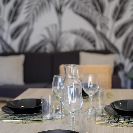 公寓 Le Jungle, Hyper Centre, Balcon Et Terrasse 塔布